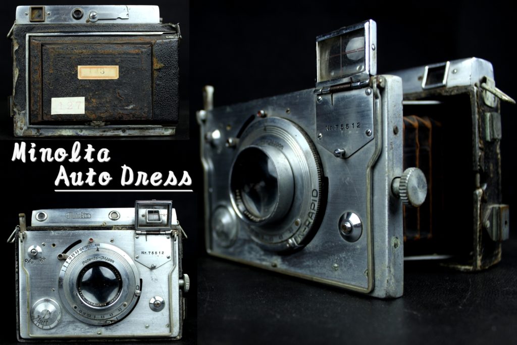 Minolta AUTO DRESS 1:3.5 f=105mm レトロカメラ