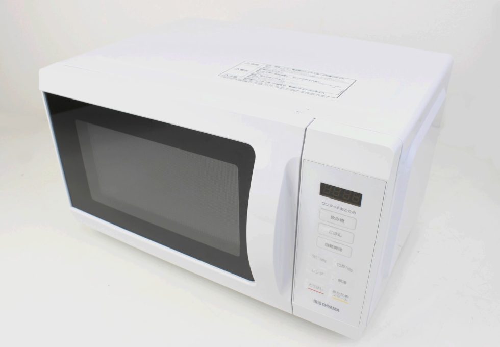 アイリスオーヤマ 電子レンジを買取りいたしました。