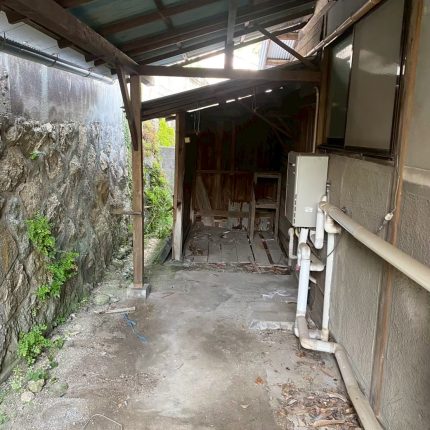 呉市二河峡 残置物撤去②