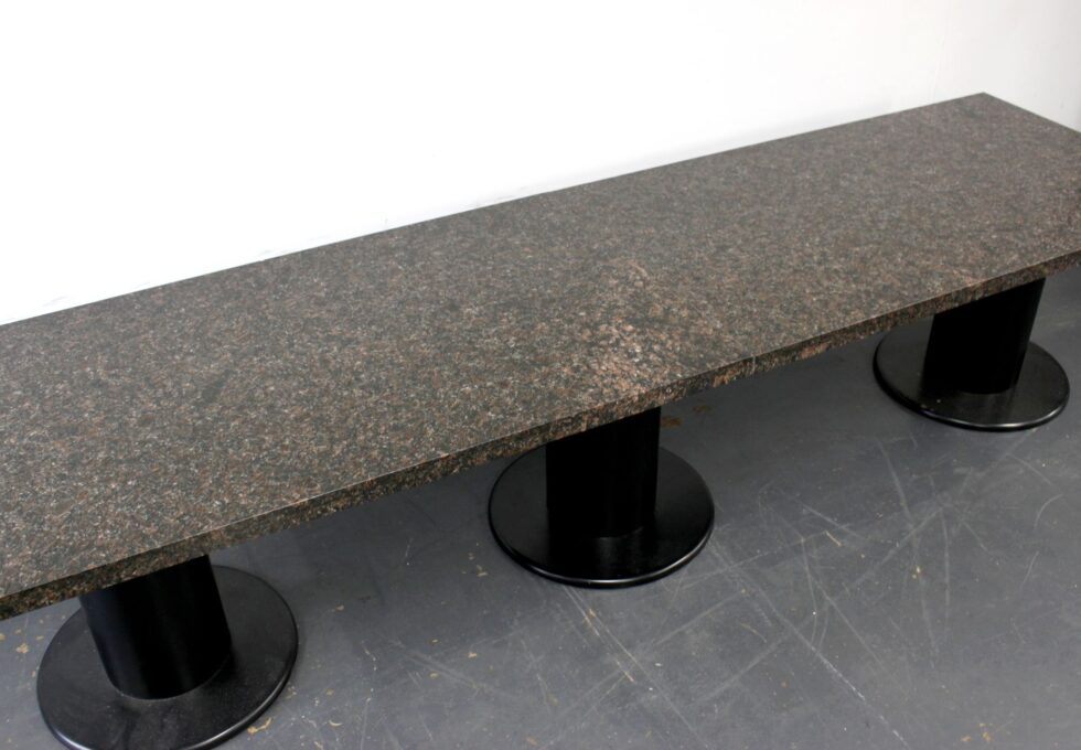 高級家具 大理石 2枚天板 ダイニングテーブル 幅320㎝ ミーティングテーブル  を買い取りいたしました。