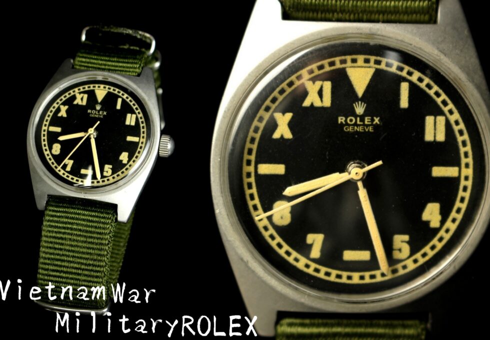 ROLEX ロレックス ベトナム戦争 軍用時計 ミリタリーウォッチ を買い取りいたしました